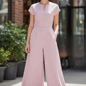 Casual Wide Leg Jumpsuit