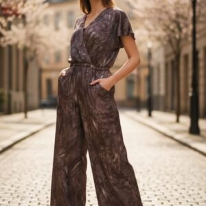 Elegant Wide Leg Jumpsuit