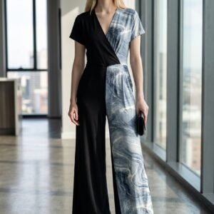 Luxury Wide Leg Jumpsuit