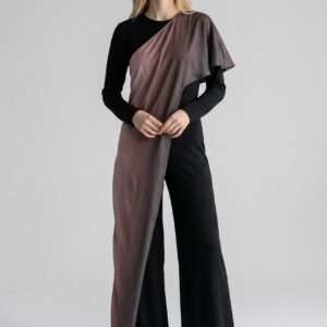 Jumpsuit With Bohemian Style Overlay