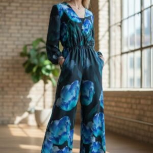 Elegant Floral Jumpsuit